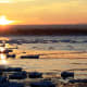 Little Icebergs at Presque Isle Park in Marquette, Michigan