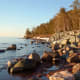 Presque Isle Park in Marquette, Michigan