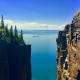 Sleeping Giant Provincial Park lookout in Thunder Bay, Ontario.