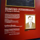 Edmund Fitzgerald display at the Great Lakes Shipwreck Museum in Whitefish Point, Michigan.