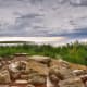 View of the Bay of Green at Bay Beach Amusement Park - Green Bay, Wisconsin
