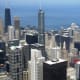 Trump International Hotel and Tower as seen from the Willis Tower Skydeck