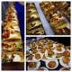 Several bacon dishes at Baconfest in Chicago