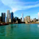 Chicago River in Chicago, Illinois
