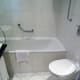 The bathroom