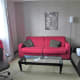 Sofa in lounge.