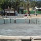 No chance of a swim here!