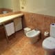 Sink, bidet and WC.