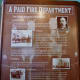 Information about the first paid fire department employees