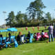 Soccer fields in the park