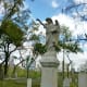 Albert Erickson monument in Glenwood Cemetery