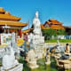 Fountain with Quan Am statue & zodiac figures