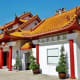Teo Chew Temple building honoring the deceased