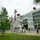 "Monument au Fantôme" by Jean Dubuffet across from the George R. Brown Convention Center in Houston