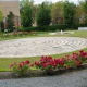 Memorial Garden with the labyrinth