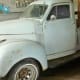 Old Studebaker inside the service station