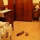 A bedroom inside the Juergen home