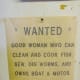 Funny sign inside the store