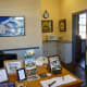 Entrance room in M-K-T Depot & Museum serving as Tourist Center