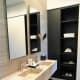Double sink.