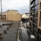 Flat roof to the left.