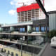 Highrise building site towering over Skybeach.