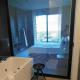 Bathroom view of bedroom.