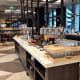 Bakery, juices and cereals.