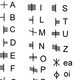 Ogham Alphabet - used by Druids