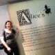 The author by the book Alice in Wonderland.