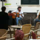 Duo at the American Bar in Mahon.