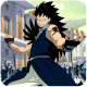 Gajeel Redfox taunting.