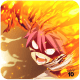 Natsu Dragneel in rage.