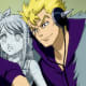 Laxus Dreyar capturing Lucy.
