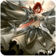 Erza Scarlet with Heaven's Wheel Armor.
