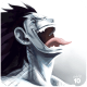 Gajeel Redfox tongue out.
