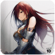 Erza Scarlet fan art.