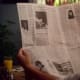 Earl Hays newspaper prop in "Cougar Town" (2009)
