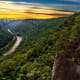 New River Gorge Bridge. Enjoy a gorgeous drive or bungee jump during Bridge Day.