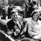 A Happy Photo Of President Kennedy And Jackie Kennedy.