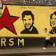 A Republican Socialist mural in West Belfast's Whiterock area.