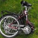 The Schwinn bike folded.