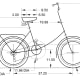 Computer Drawing on the Schwinn Folding Bike.