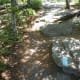 A lot of the path is solid stone. Wear non-slip shoes