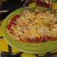 Chicken Skillet Pizza. Use sauce, chopped chicken and fat free cheese.