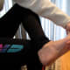 Pull the foot back to stretch the arch