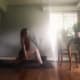 A low lunge is great to stretch the hips.