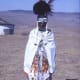 Xhosa man in full Xhosa regalia