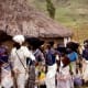 The bride must never go near the cattle kraal in which her husbands father or grandfather are buried or where the ancestors of the family are believed to reign. However, if she opens her own homestead with her husband, she may go near the kraal of th
