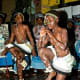 Young Xhosa girls performing their traditional dance